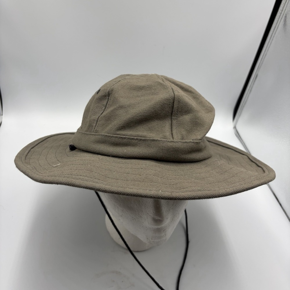 Quicksilver The Boarding Company Tan Fishing Hiking Beach Sun Surf Hat Unisex - Picture 1 of 8